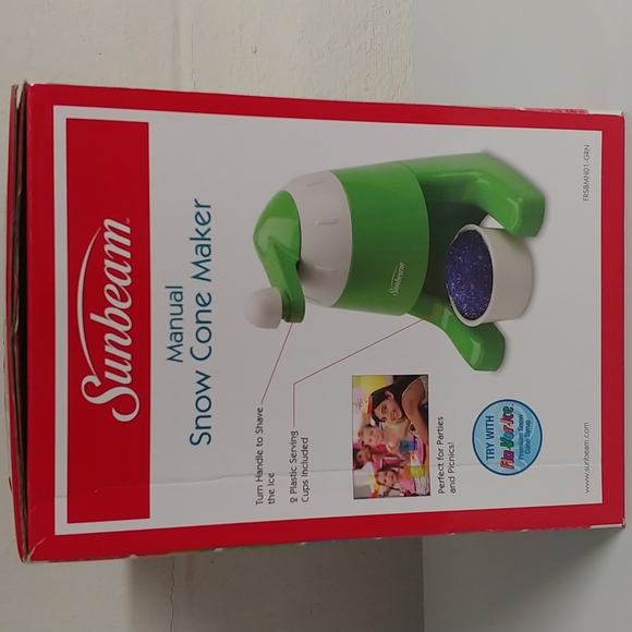 Sunbeam manual snow cone maker - Picture 2 of 5